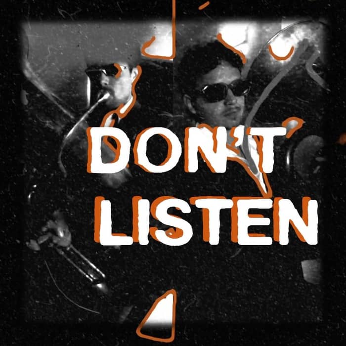 there ain’t many lyrics but the DON’T LISTEN lyric video is now on youtube go check it out 🫠 xx