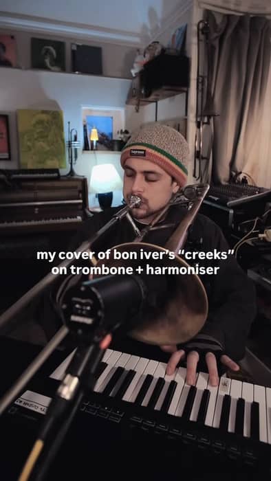 adore this one by @boniver ❤️ #trombone #cover