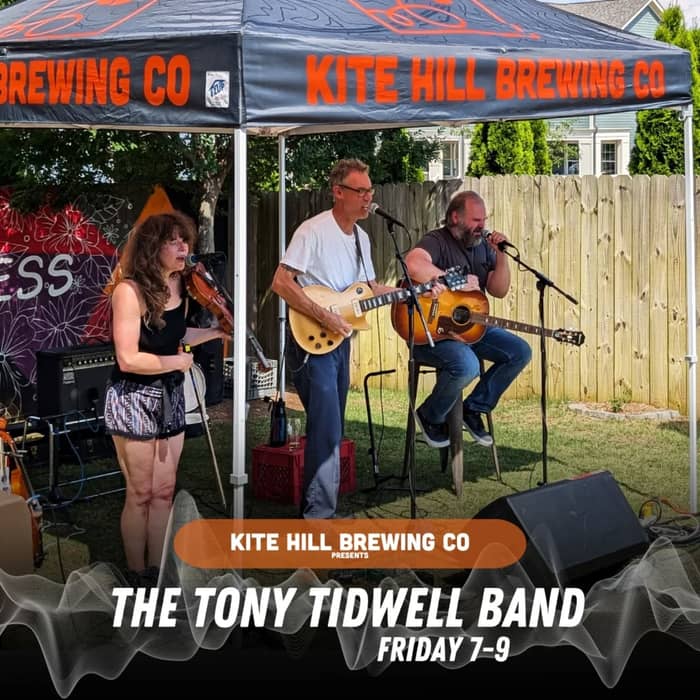 Catch Tony Tidwell and company this evening at 7. ...