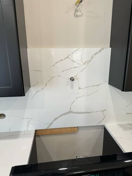 Kitchen countertop detail