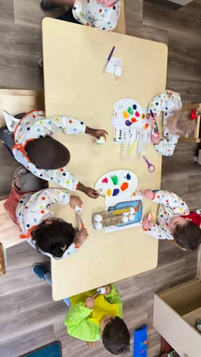 🐰 Easter creativity in full bloom! Our little artists creati...