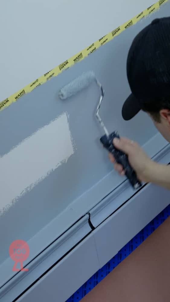 We focus on the basics: protect the space, cut clean lines, and roll evenly.