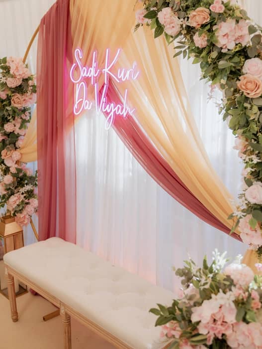 Regiis Events wedding decor — Instagram