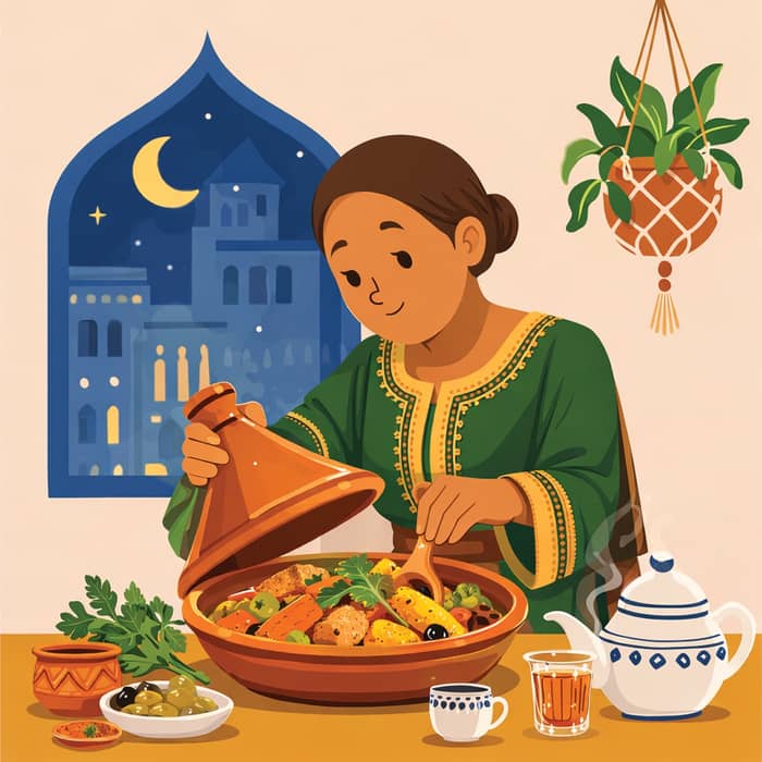 Bienvenue chez Amal 🤎
Cuisine marocaine faite maison, tous les jours à Nice. De