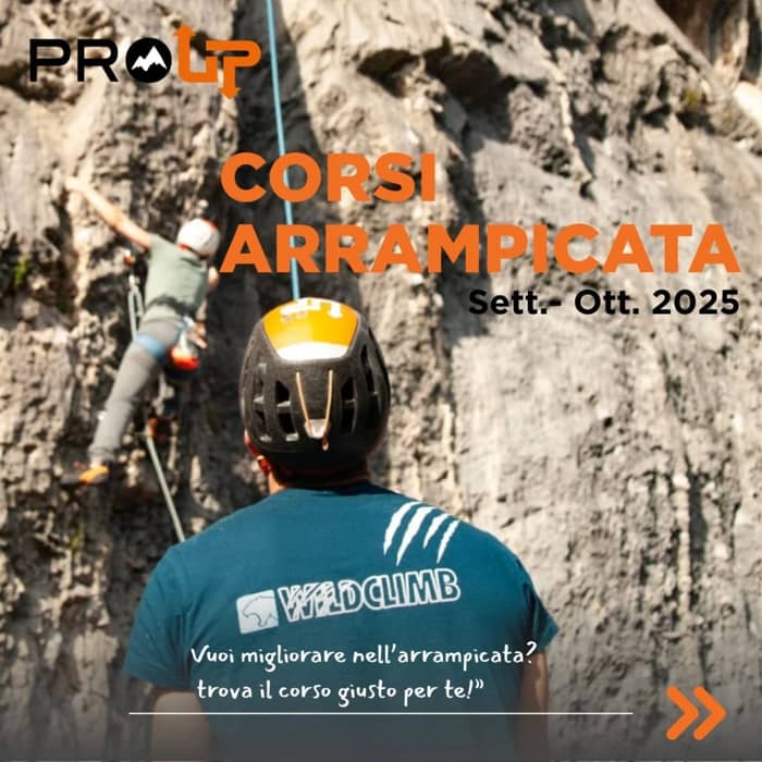 🎒 Autunno = tempo di corsi!

Vuoi iniziare ad arrampicare o migliorare la tua tecnica?
Abbiamo pensato a tre percorsi per te:

🧗‍♂️Corso Base di Arrampicata Sportiva
• Set 27-28 & Ott 5-6

🧙‍♂️Corso Avanzato di Arrampicata Sportiva
• Ott 18-19 & 25-26

🌄 Corso Vie Lunghe (Multipitch)
• Sett. 25 27 28

✅️ Gruppi ristretti
✅️ Noleggio attrezzatura
✅️ Guida Alpina UIAGM

👆 Scrivici in DM o vai al link in bio per iscriverti