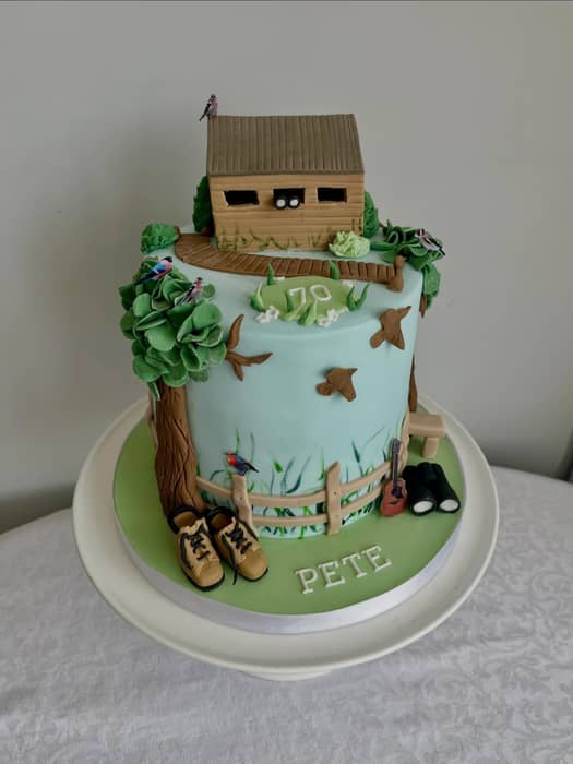 Gluten free sponge for Pete’s special birthday 🍾🥂