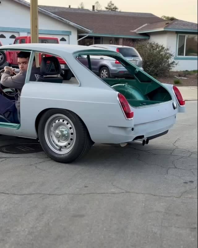 Before the paint, before the panels, this is the machine.