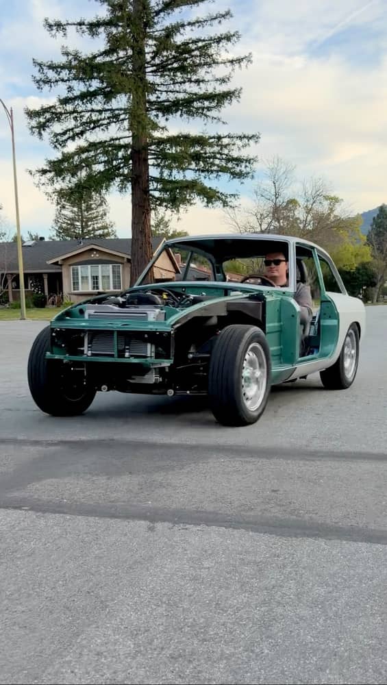 The sound. The speed. This MG is awake.