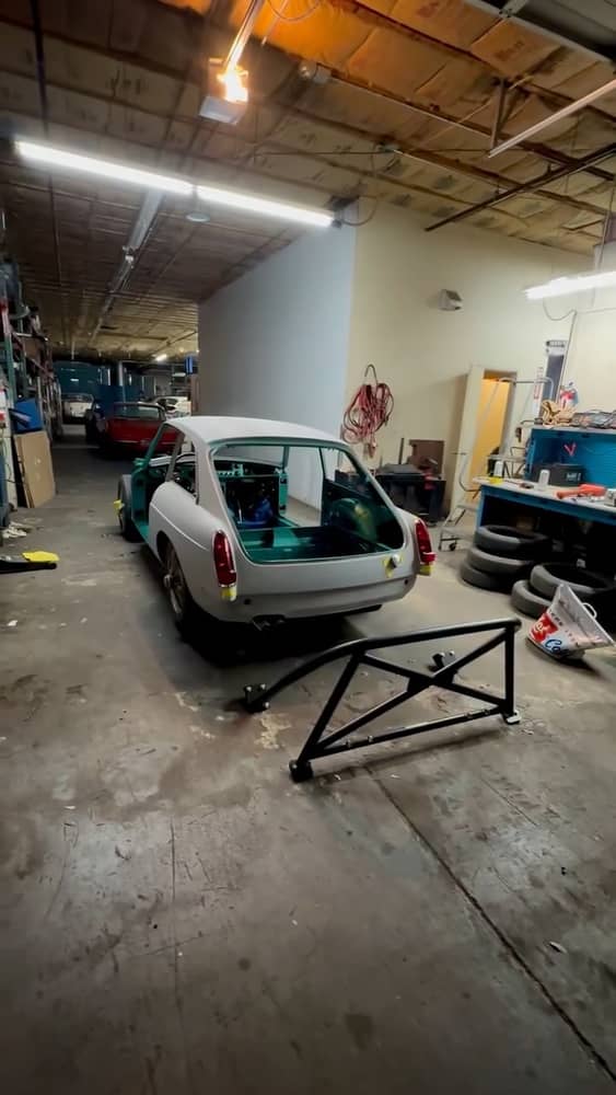 Dropped off at On The Road Again Classics. Final paint next.