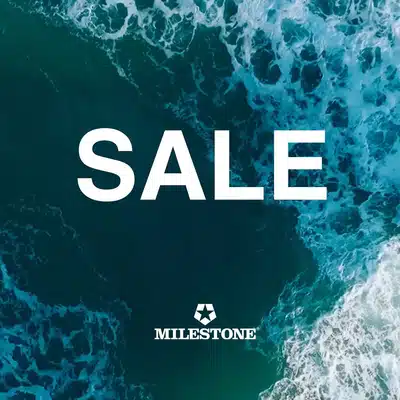 SALE SALE SALE
°
Summer sales have begun! 
°
Discover great offers at your local Milestone dealer or browse our online shop for our new offers.
°
We wish you a lot of fun!
°
Tell your friends too!