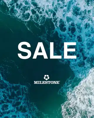 The sale continues!
°
Don’t miss our great offers and celebrate this special season with Milestone!
°
Browse conveniently online in our online shop or stop by your local Milestone dealer.
Don’t forget to tell your best friends too!
