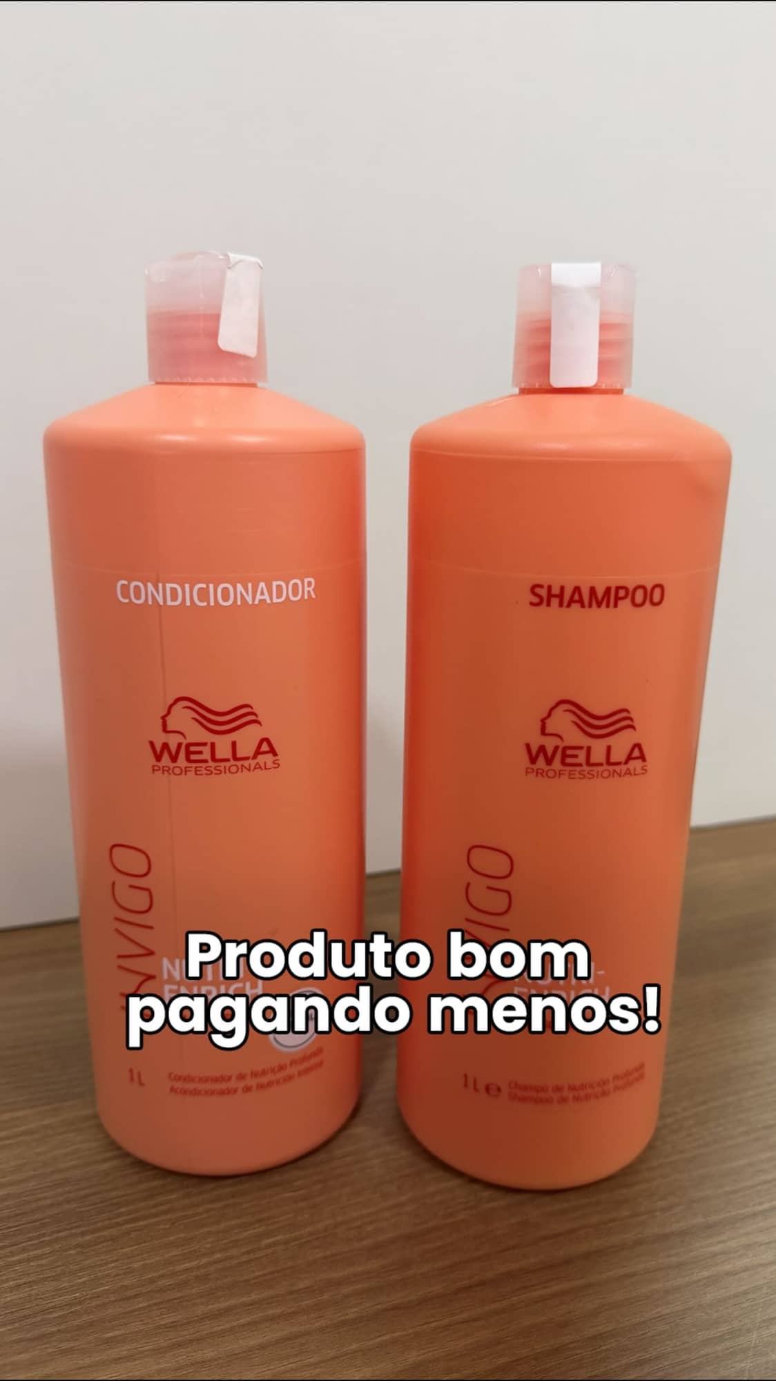 Shampoo da Wella, nível salão ✨
Comprei pelo grupo de promoções e economizei de verdade 💸