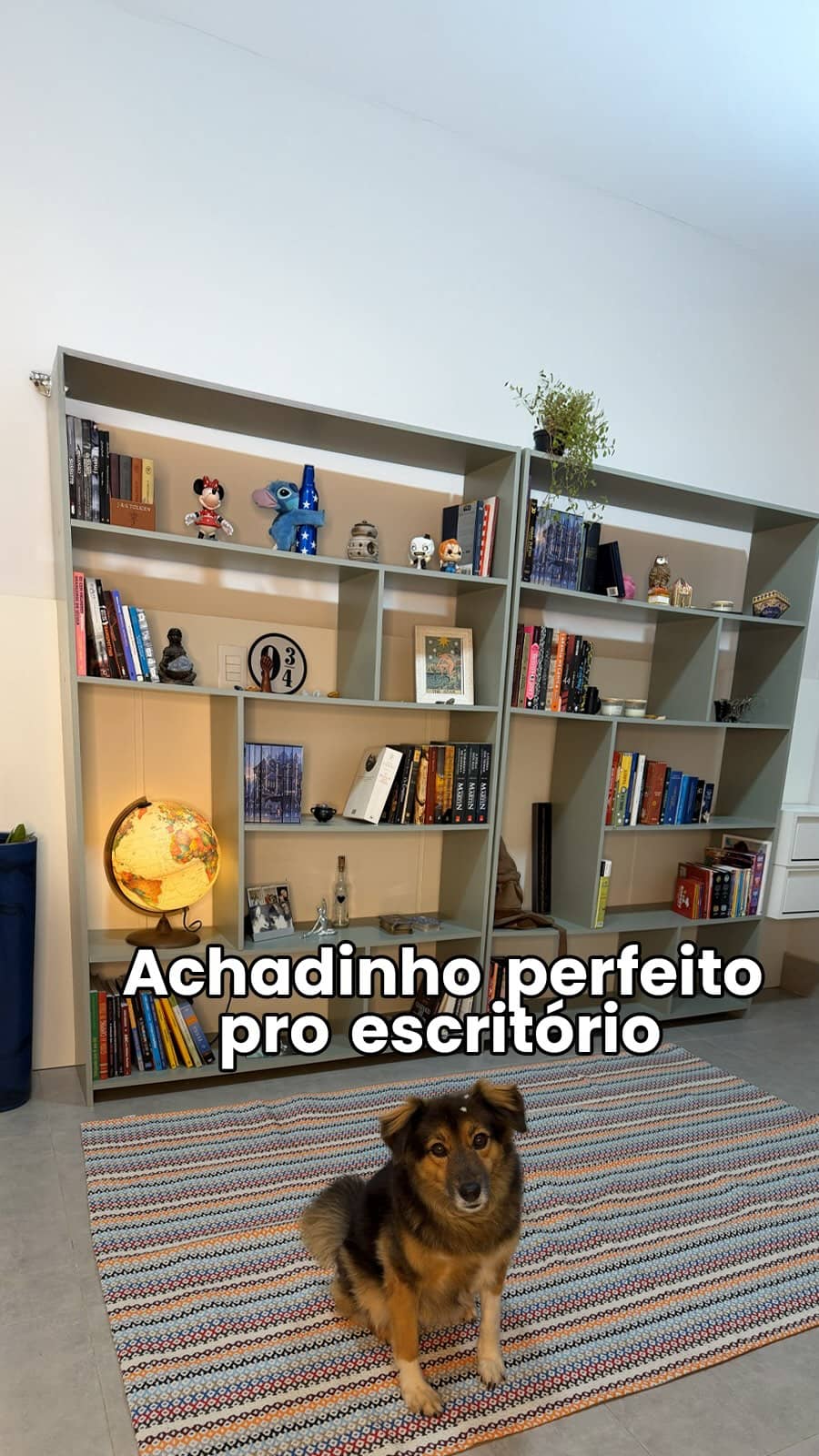 Achei na Shopee o item perfeito pro meu escritório 🔥🔥