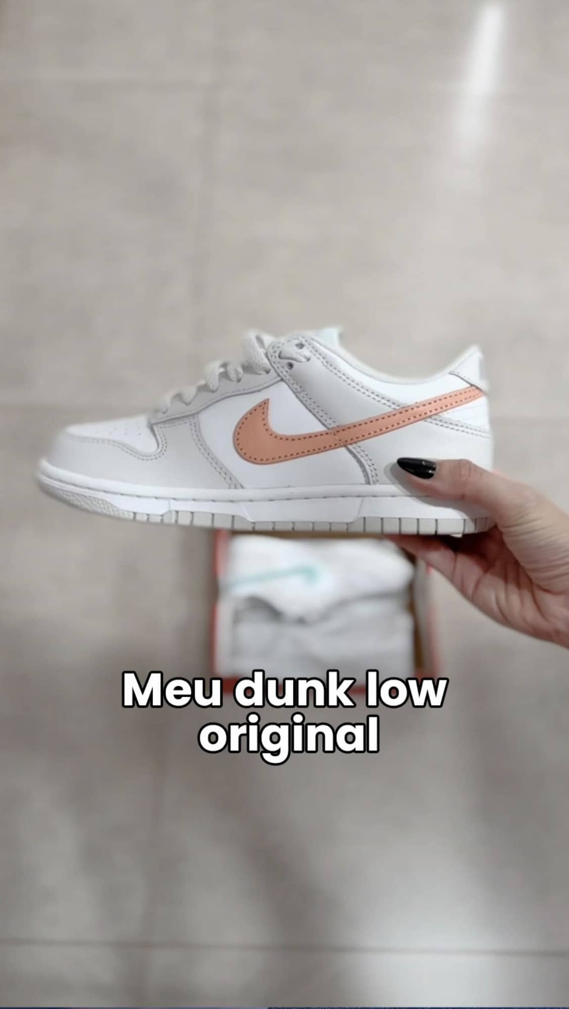 Meu dunk low original por menos de 440 reais, obrigada grupo Descontador 🛍️💖