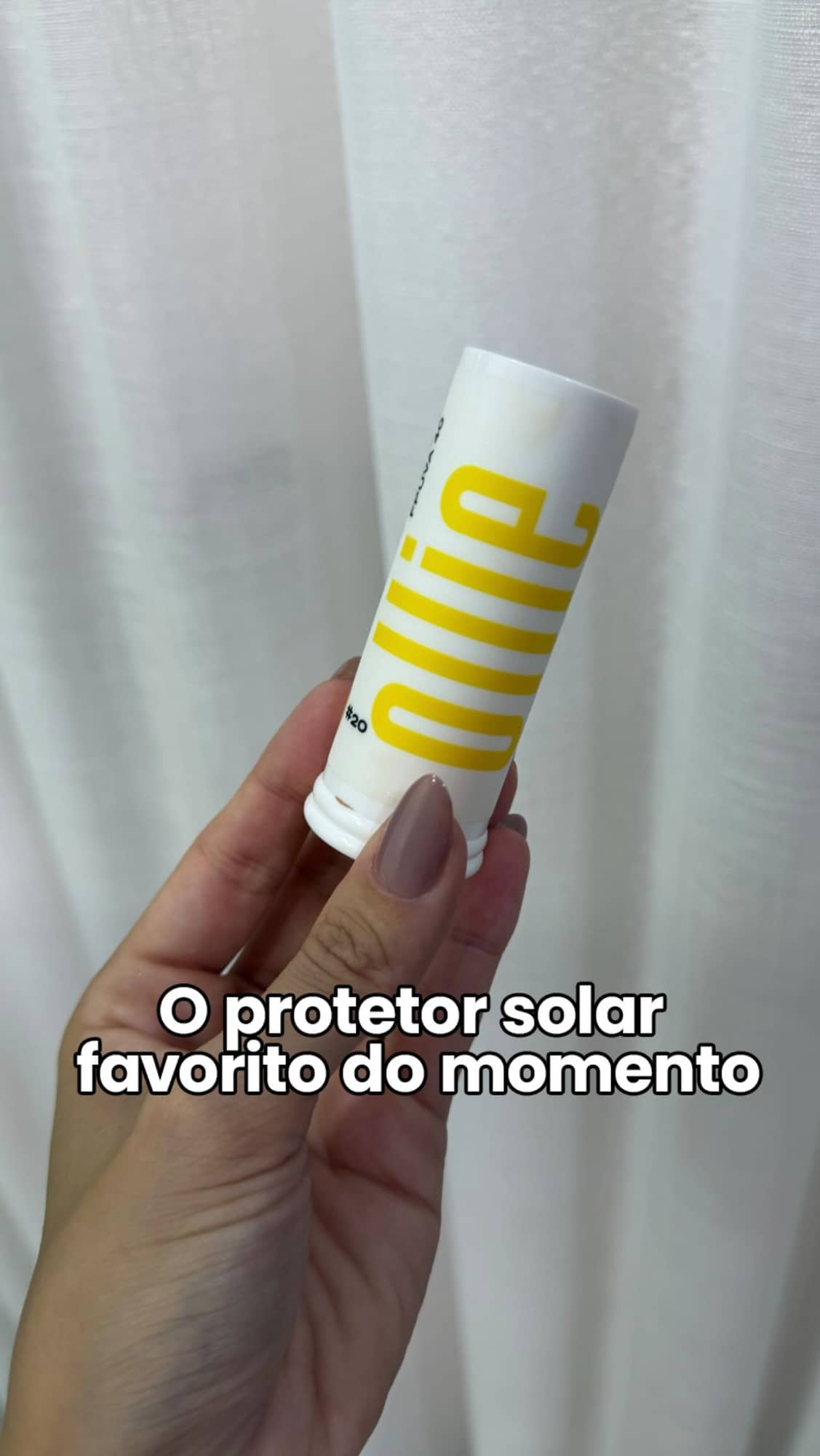 O protetor solar favorito do momento ☀️