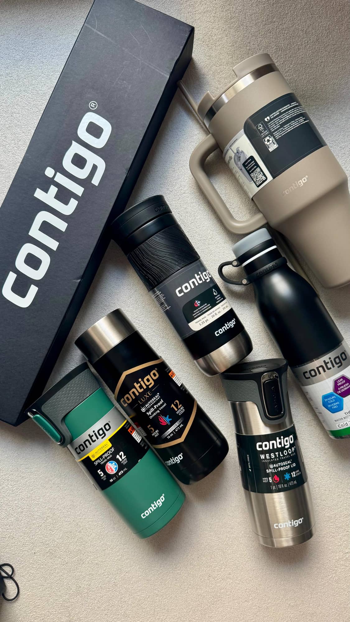 Dos stories pro feed, porque esse unboxing tá de milhões! ✨
Apaixonada nas minhas garrafas @contigobr lindas, estilosas e com opções pra todos os gostos e skins. 💖 @amazonbrasil