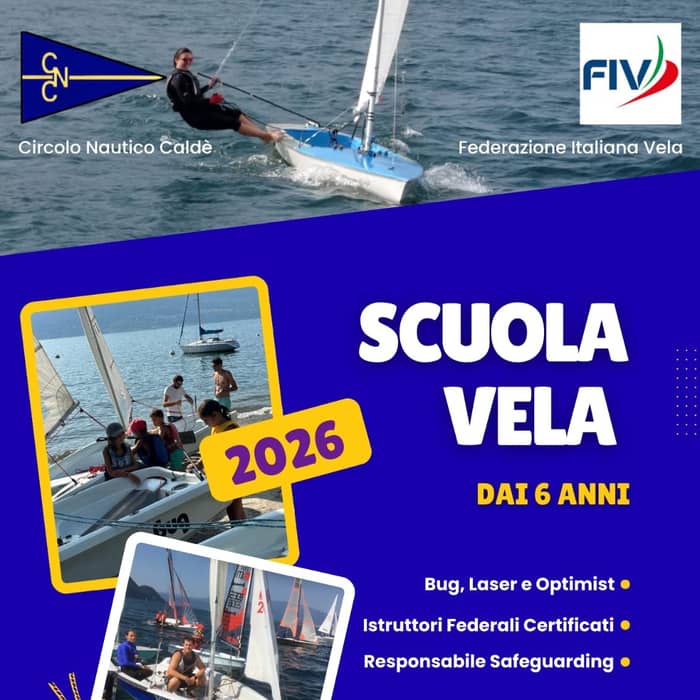 🌞 RITORNA LA SCUOLA VELA - ESTATE 2026! 🌬️⛵

Sono ufficialmente aperte le iscrizioni alle settiman