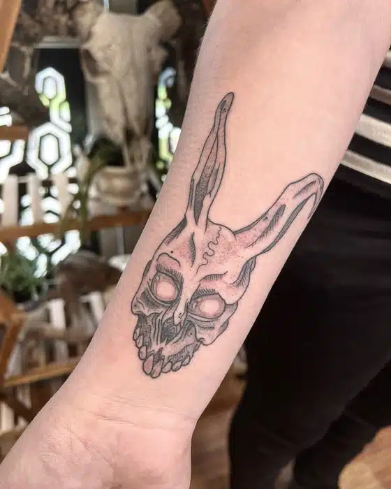 Any Donnie Darko fans? Got to do this cool frank the rabbit the other day! Thanks for coming in
Books open for July, send me a message for appointments 

#donniedarko #franktherabbit #flash #booksooen #pdxtattoo