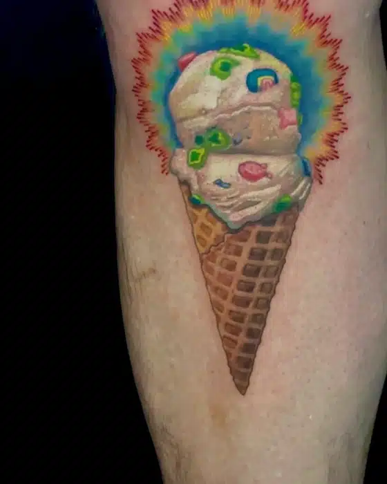 Lucky Charms ice cream cone from PDX legends #saltandstraw @saltandstraw I guess i have to try it haha!
One shot, 4 ish hours :)