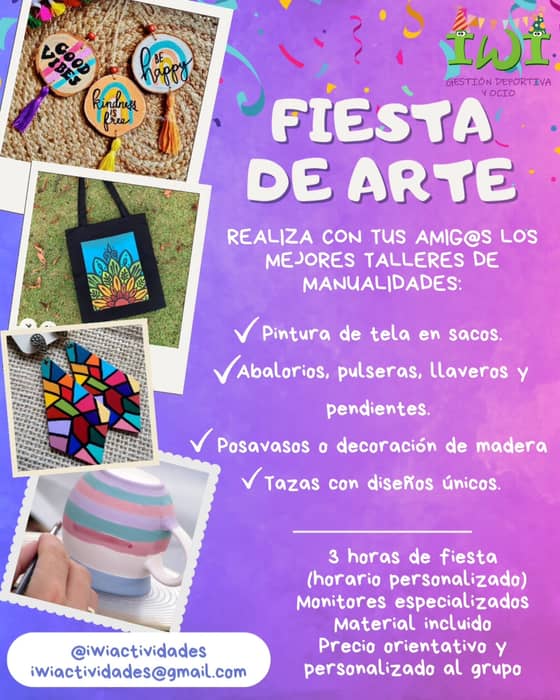 En #iwiactividades organizamos los mejores🎉🎉 #cumpleaños🎈
Completamente personalizados y con...