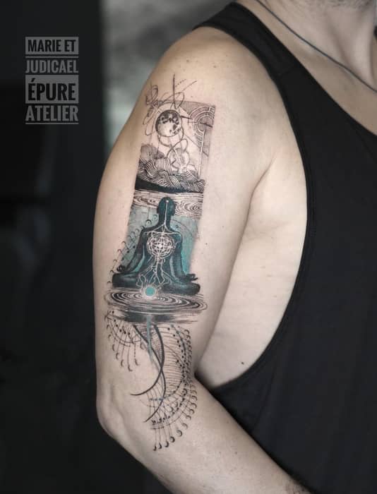 Flash « la source » pour Sebastien. Ce motif lui va parfaitement. Les flashs sont souvent encore mie