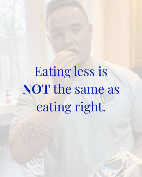 Eating less is not the same as eating right for fat loss.
If you’ve been skipping breakfast, keepin…