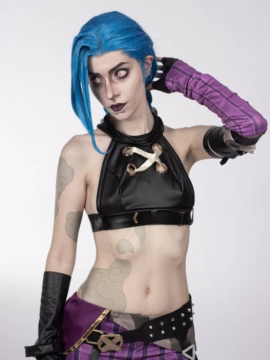 Arcane Jinx — one of our bestselling costumes. 💙