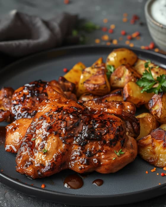 Hunangskjúklingur 🍗🧄🍯
Flettu fyrir uppskrift 👉🏼