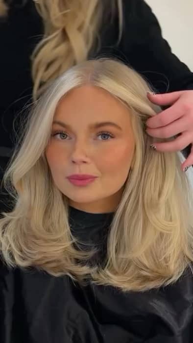 Obsessed by her, and her hair.   @miriamlarsenn 🔥  @oandmpro_norway  Skandiblonde highlights: Super