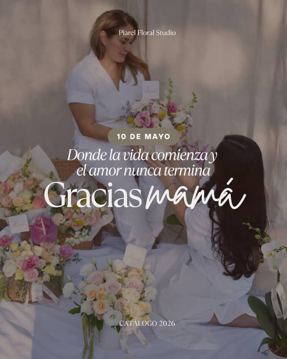 Nuestro catálogo de 10 de mayo ya está disponible 🤍
Flores pensadas para decir “gracias mamá” de la forma más bonita.

Agenda abierta ✨
Envíanos DM para apartar tu fecha | piezas limitadas.