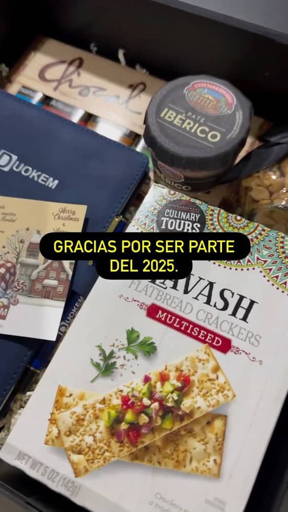 ✨ Gracias por un 2025 lleno de crecimiento ✨ Este año no solo creamos regalos, creamos experiencias, vínculos y marcas c