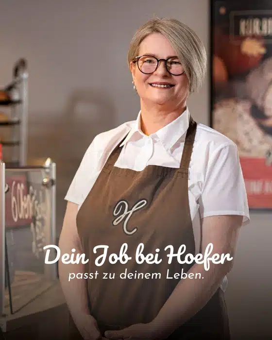 Bist du bereit, Teil eines großartigen Teams zu werden, das Wert auf Gastfreundschaft, Menschlichkeit und respektvollen Umgang legt? 🥐💬

Wir suchen Verstärkung in den Bereichen Verkauf und Bäckerei! 👩‍🍳

👉 Bewirb dich jetzt und werde Teil der Hoefer-Familie! Link in der Bio 🔗
.
.
.
.
.
.
#stellenanzeigen #stellenanzeige #bäckereifachverkäufer #bäckereifachverkäuferin #bäcker #bäckermeister #bäckerhandwerk #bäckerei #mülheimkärlich #andernach #backen #montabaur #westerwaldliebe #vallendar #mayen #polch #neuwied #koblenzcity #koblenz