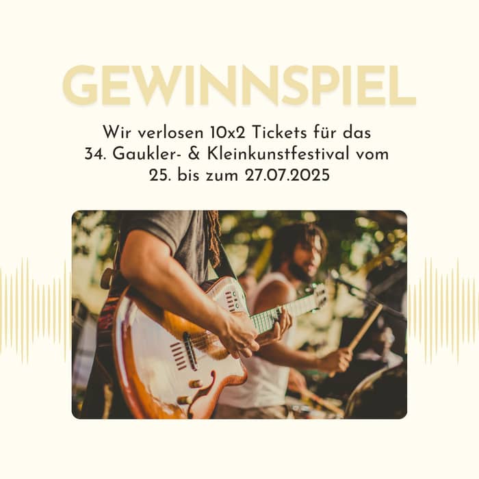 Du willst beim 34. Gaukler- & Kleinkunstfestival in der GAUKLERFESTung dabei sein? Wir verlosen ein 3-Tages-Ticket – powered by @cocacola_de! 🥤🤹‍♂️

So kannst du gewinnen:

❤️ Like diesen Beitrag
👣 Folge @baeckerei_hoefer
💬 Kommentiere, welcher Freund mit dir auf keinen Fall das Gauklerfest verpassen darf – und warum! (Markieren nicht vergessen)
.
.
📅 Teilnahmeschluss: 18.07.25, 10 Uhr
🎟 Die Gewinner wird per Zufallsprinzip ausgelost und in unserer Story bekannt gegeben.
🎫 Das Ticket muss persönlich in unserer Zentrale abgeholt werden.

Dieses Gewinnspiel steht in keiner Verbindung zu Meta bzw. Instagram.

Also – rein in die Kommentare, raus auf’s Festival! ✨
.
.
.
#gewinnspiel #koblenz #westerwald #festivaltickets