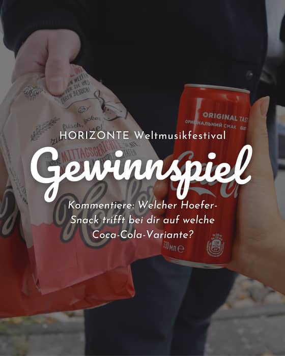 Gewinne 2× Tickets für das Horizonte Musikfestival! 🎶

Gemeinsam mit Coca-Cola schicken wir 10 Personen plus  Festivalbegleitung aufs 23. HORIZONTE Weltmusikfestival.

Damit du dabei bist, musst du nur drei Dinge tun:

✅ @baeckereihoefer & @cocacola_de folgen
❤️ Diesen Beitrag liken
💬 Kommentiere: Welches Hoefer-Gebäck + Coca-Cola-Drink wäre dein perfektes Festival-Duo?

Zum Beispiel: „Laugenring mit Frischkäse & Coke Zero!“ 🌅

📅 Teilnahmeschluss: 11.07.25, um 10 Uhr
📩 Die Gewinner werden durch Zufall gelost und per DM benachrichtigt.
Das Gewinnspiel steht in keiner Verbindung zu Meta.

Viel Glück & noch mehr Vorfreude! 🍀