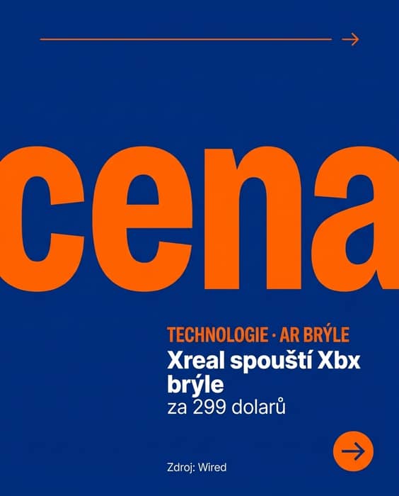 Xreal uvádí Xbx, své nové AR brýle za 299 dolarů s designem inspirovaným Xboxem.