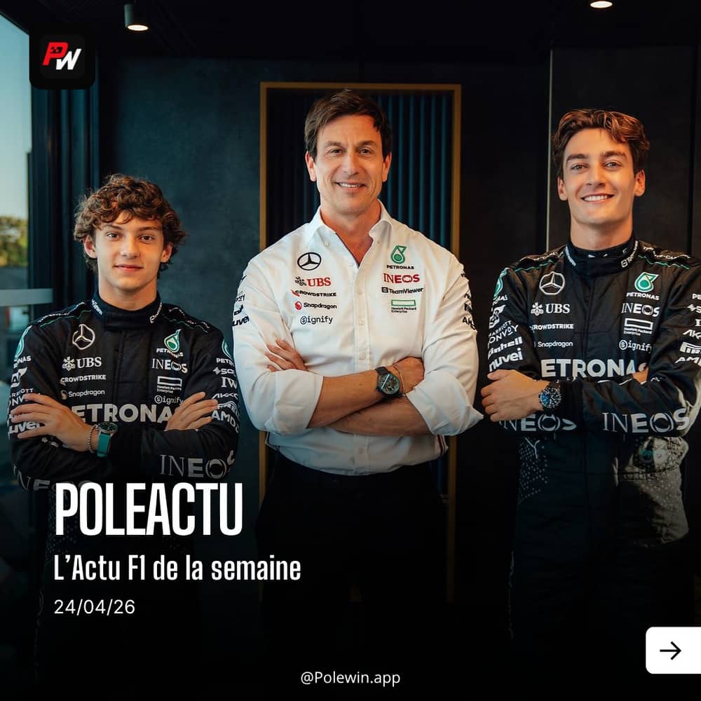🏎️ Les infos F1 de la semaine, résumées et remise...