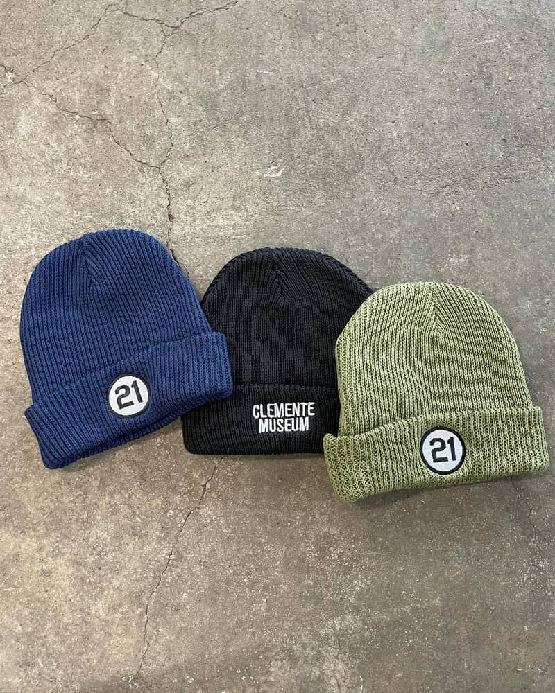 Bundled up in a custom embroidered beanie from KSW! Tons of 