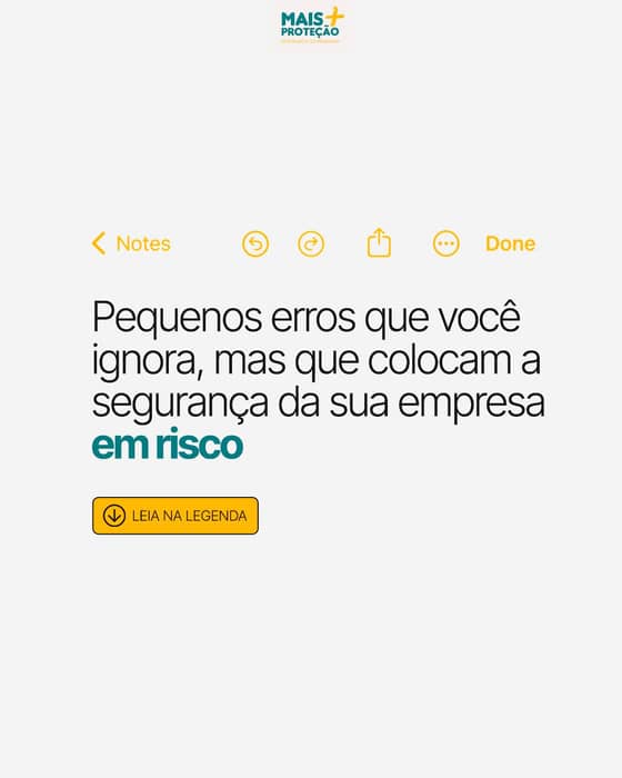 Erros de segurança que colocam sua empresa em risco