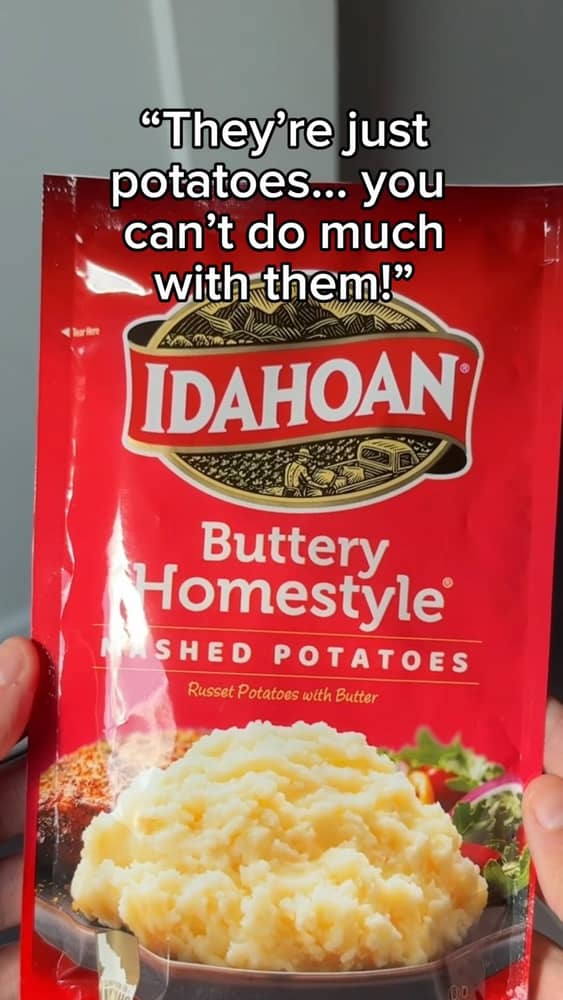 People are really out here underestimating potatoes. 😌