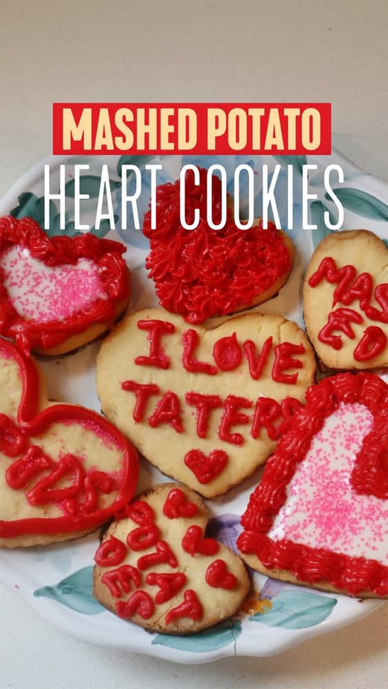 Yes, these cookies have mashed potato flakes. Yes, they’re amazing. Try this Valentine’s Day Mashed ...