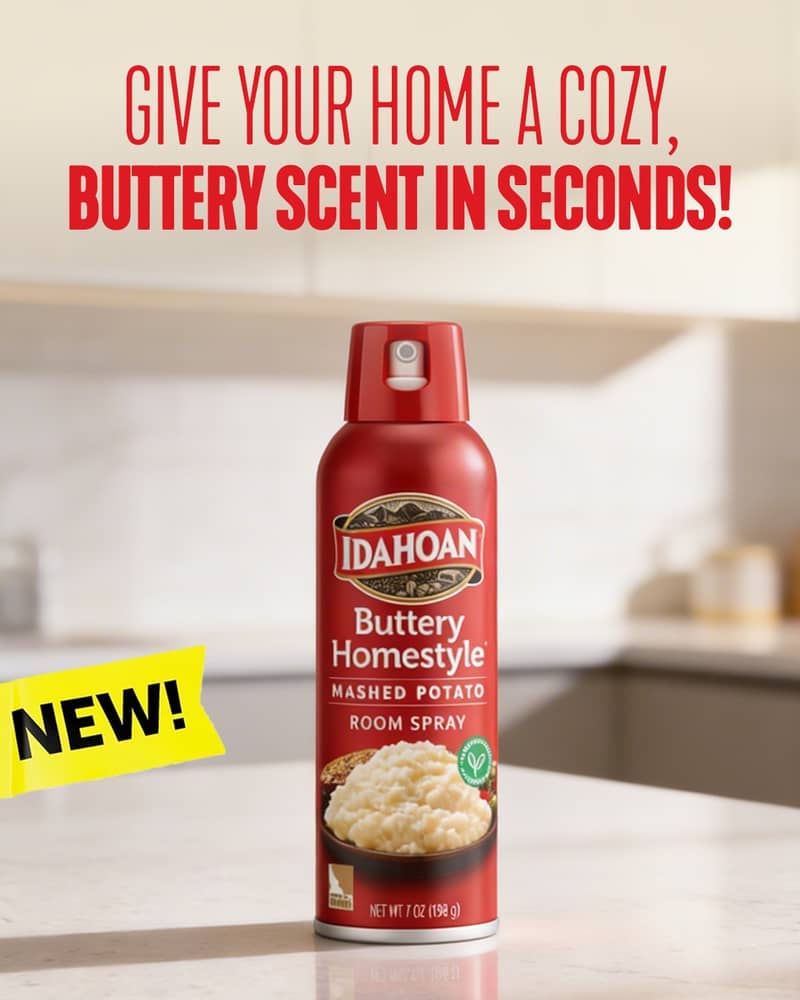 Finally, a scent that feels like home. 😉✨🥔