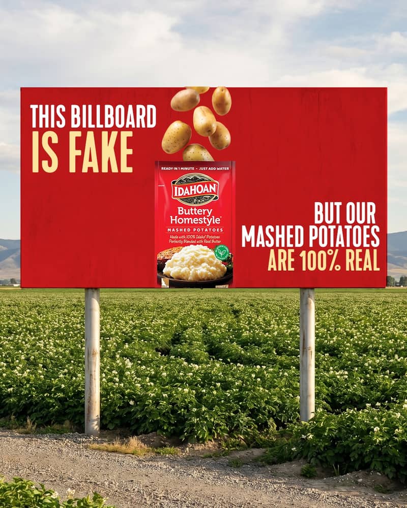 We’ll fake the billboard.

We won’t fake the potatoes. 😉
