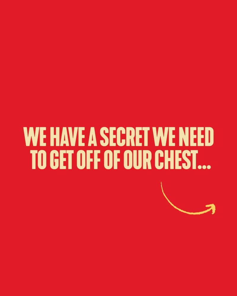 We said what we said. 🤷