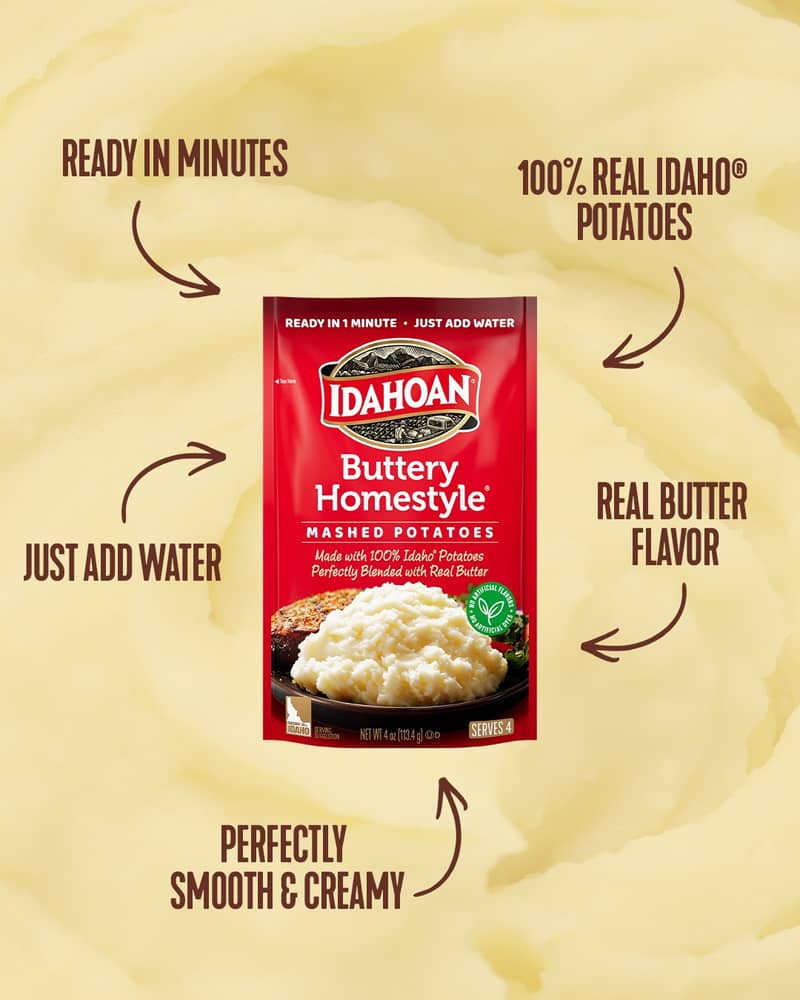 Real Potatoes. Real Easy. ❤️