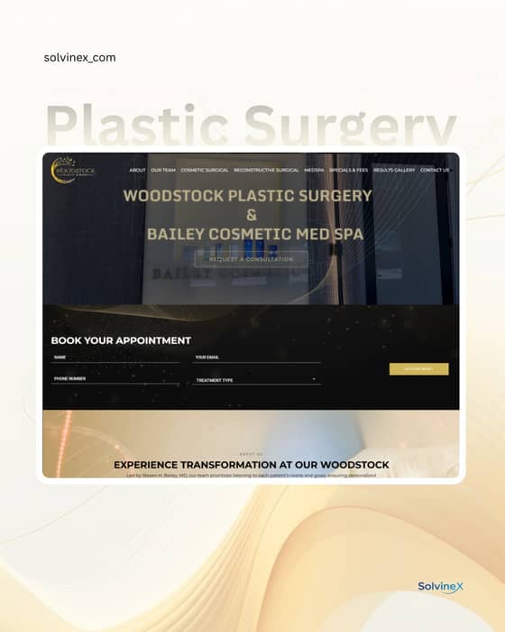 designing high-end clinic websites that build instant trust ✨

a plastic surgery