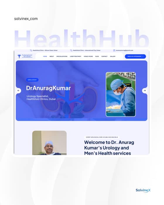 building healthcare websites that build trust 🏥✨

a clinic website isn’t just a