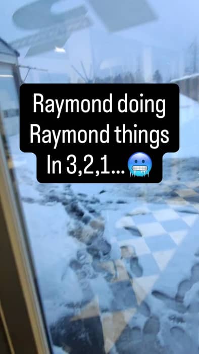 Raymond doing Raymond things.

Not a Nor-Tech day.