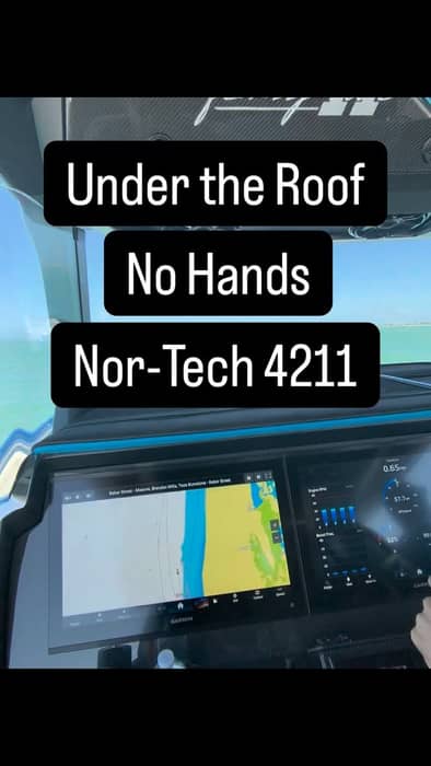 No hands.

Under the roof in the 4211… rough water doesn’t matter.

Right Laura?