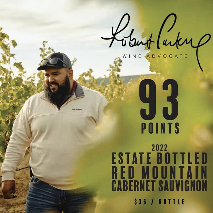 @wine_advocate features in the newest roundup from @joiedevino titled, “Washington, Red Mountain: Power, Refined” 💪💪💪See what she has to say about our Our 2022 Estate Bottled Red Mountain Cabernet Sauvignon 👉👉👉
