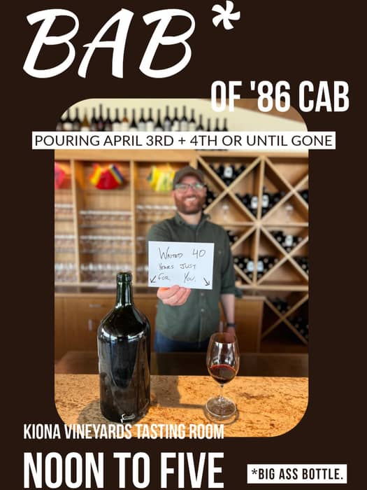 This bottle is:✅ Getting a few grays
🛌 In bed by 9:30
🚙 Driving (or considering) a minivan
👶 Unironically listening to Nirvana
👩‍💻Solving everyone’s IT problems
🦉Getting into birdingIn other words, it’s turning 40 this year. Come try it.